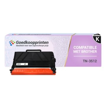 Brother TN-3512 toner Zwart (13.000 afdrukken) - Huismerk