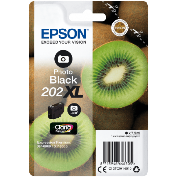 Epson 202XL inkt cartridge Foto-zwart (C13T02H14010) 10ML - Origineel
