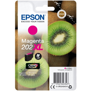 Epson 202XL inkt cartridge Magenta (C13T02H34010) 10ML - Origineel