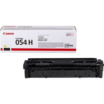 Canon 054H toner cartridge Geel (2.300 afdrukken) - Origineel