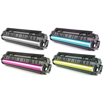 Canon 055H toner cartridge Multipack (MET CHIP) - Huismerk set