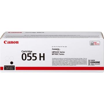 Canon 055H toner cartridge Zwart (7.600 afdrukken) - Origineel