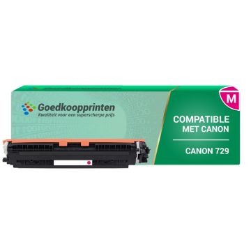 Canon 729M toner Magenta (1.000 afdrukken) - Huismerk