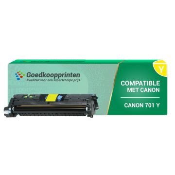 Canon 701Y toner Geel (4.500 afdrukken) - Huismerk