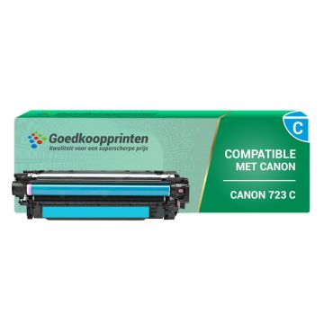 Canon 723C toner cartridge Cyaan (8.500 afdrukken) - Huismerk