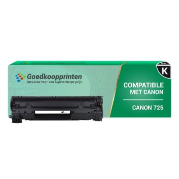 Canon 725 toner cartridge Zwart (2.000 afdrukken) - Huismerk