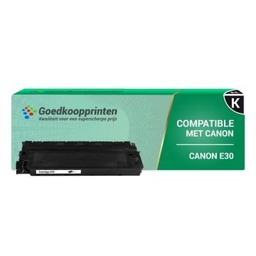 Canon E30 toner cartridge Zwart - 4.000 afdrukken (Huismerk)