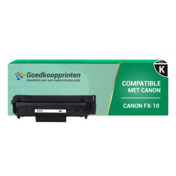 Canon FX-10 toner cartridge Zwart (2.500 afdrukken) - Huismerk