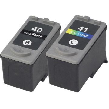 Canon PG40 en CL41 inkt cartridges (PG50 / CL51) zwart en kleur Multipack - Huismerk