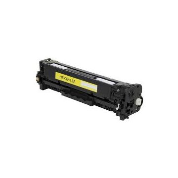 Huismerk voor HP CE412A Toner Cartridge Geel (2800 afdr)