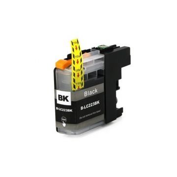 Brother LC-223BK inkt cartridge Zwart (20ML) - Huismerk