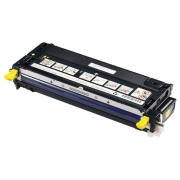 Dell 593-10173 toner (NF556) / Dell 593-10221 toner Geel (8.000 afdrukken) - Huismerk