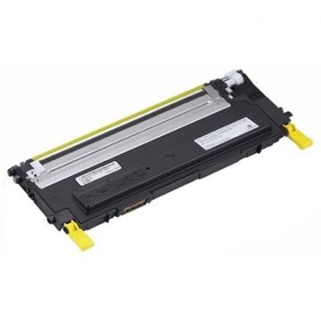 Dell 593-10496 toner / Dell F479K toner Geel (1.250 afdrukken) - Huismerk