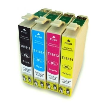 Epson 18XL inkt cartridge Multipack set 4 st.(18XL) - Huismerk