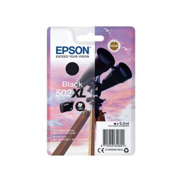 Epson C13T02W14010 inkt cartridge Zwart (502XL) - Origineel