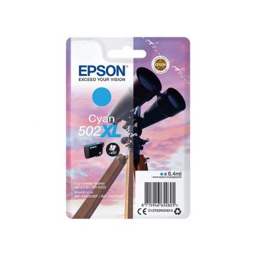 Epson C13T02W24010 inkt cartridge Cyaan (502XL) - Origineel