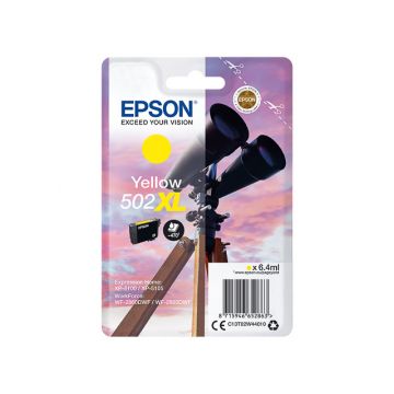 Epson C13T02W44010 inkt cartridge Geel (502XL) - Origineel