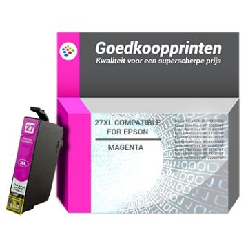 Epson T2713 inkt cartridge Magenta - Huismerk (14ML)