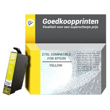 Epson T2714 inkt cartridge Geel - Huismerk (14ML)