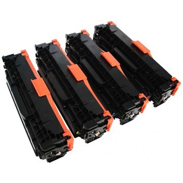 Huismerk voor HP 650A toner cartridges Multipack set