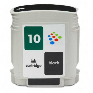 Huismerk voor HP 10 inkt cartridge / HP C4844A inkt cartridge Zwart (69 ML)