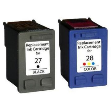 Huismerk voor HP C8727AE inkt cartridge + HP C8728AE inkt cartridge Multipack set