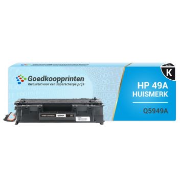Huismerk voor HP 49A toner / HP Q5949A toner Zwart (3.000 afdrukken)