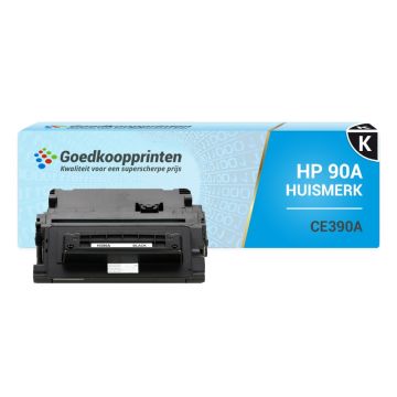 Huismerk voor HP 90A toner HP CE390A toner zwart (11.000 afdrukken)