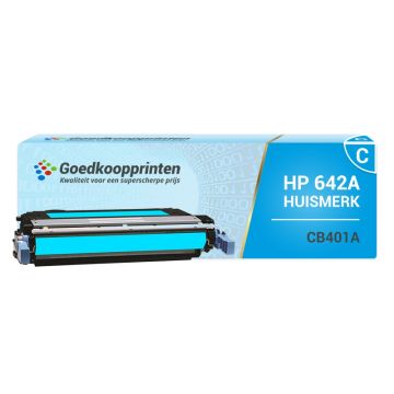 Huismerk voor HP CB401A toner Cyaan (7.500 afdrukken)