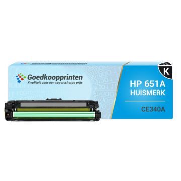 Huismerk voor HP CE340A toner cartridge Zwart (13.500 afdrukken)