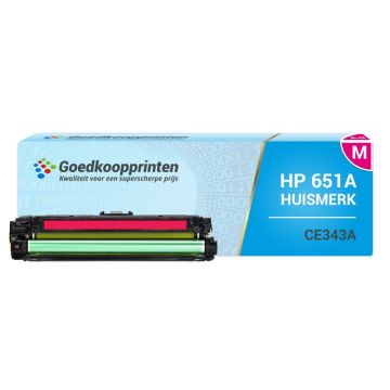 Huismerk voor HP CE343A toner cartridge Magenta (16.000 afdrukken)