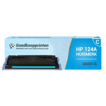 Huismerk voor HP Q6001A toner cartridge Cyaan (2.250 afdrukken)