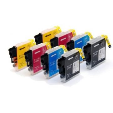 ACTIE: Brother LC-985 inkt cartridges Multipack (8 st.) - Huismerk