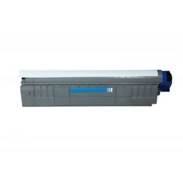 OKI 44059107 toner cartridge Cyaan - Huismerk (8.000 afdrukken)