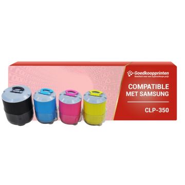 Samsung CLP-350 toner cartridge Multipack - Huismerk set