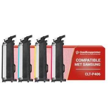 Samsung CLT-P406C toner Multipack (CLP-360) Actie Set (4-pack) - Huismerk