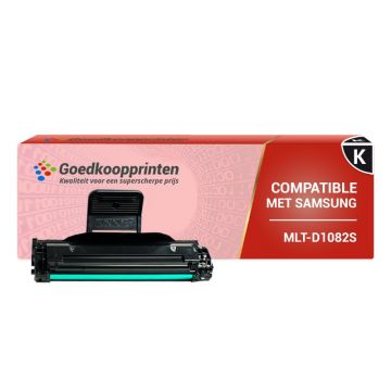 Samsung MLT-D1082S toner cartridge Zwart (1.500 afdrukken) - Huismerk