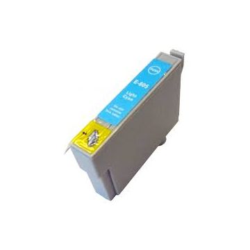 Epson T0805 inkt cartridge Licht Cyaan (15ML) - Huismerk