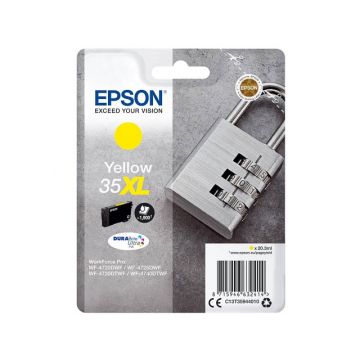 Epson T3594 XL inkt cartridge Geel 20,3ML (35XL) - Origineel