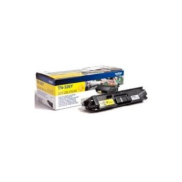 Brother TN326Y toner Geel (3.500 afdrukken) - Origineel