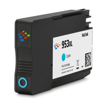 Huismerk voor HP F6U16AE inkt cartridge Cyaan (953XL) 20 ML Huismerk voor HP F6U16AE inkt cartridge Cyaan (953XL) 20 ML