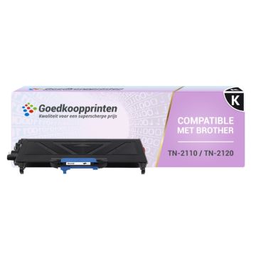 Huismerk Brother TN-2120 (2110) toner Zwart (2.600 afdrukken)