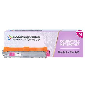 Brother TN245M toner Magenta (TN241M) 2.200 afdrukken - Huismerk