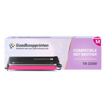 Brother TN325M toner cartridge Magenta - Huismerk (4.000 afdrukken)
