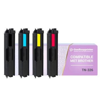 Brother TN-326 toner Multipack - Huismerk set