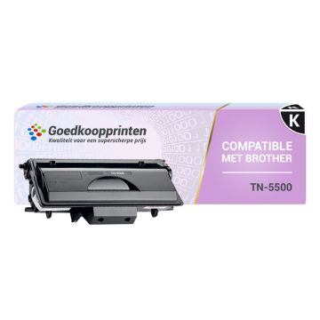 Brother TN-5500 toner zwart (12.000 afdrukken) - Huismerk