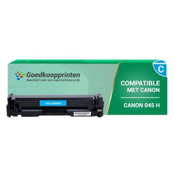 Huismerk Canon 045H toner cartridge Cyaan - 2.300 afdrukken