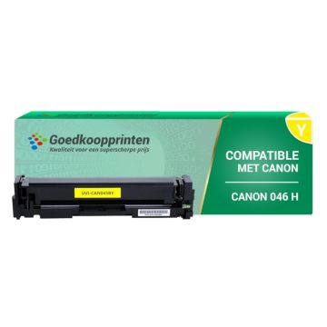 Huismerk Canon 046H toner cartridge Geel - 5.000 afdrukken