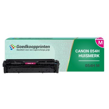 Canon 054H toner cartridge Magenta (2.500 afdrukken) - Huismerk
