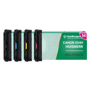 Canon 054H toner cartridge Multipack - Huismerk set